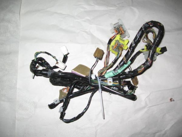 95-99 mitsubishi eclipse oem radio dash gauge cluster odometer wiring harness 