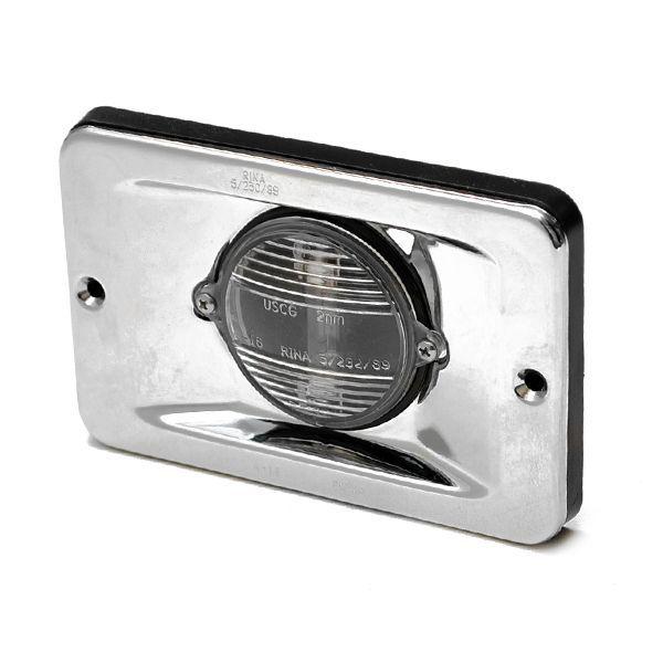 Perko 12 volt vertical flush mount boat stern light 0939dp112v