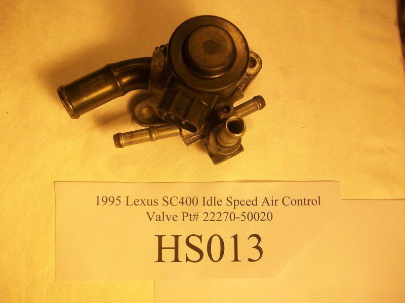 1995 lexus sc400 idle speed air control valve pt# 22270-50020  2227050020 #hs013