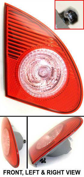 Clear and red lens new tail lamp with bulbs left hand lh driver side 8168002030