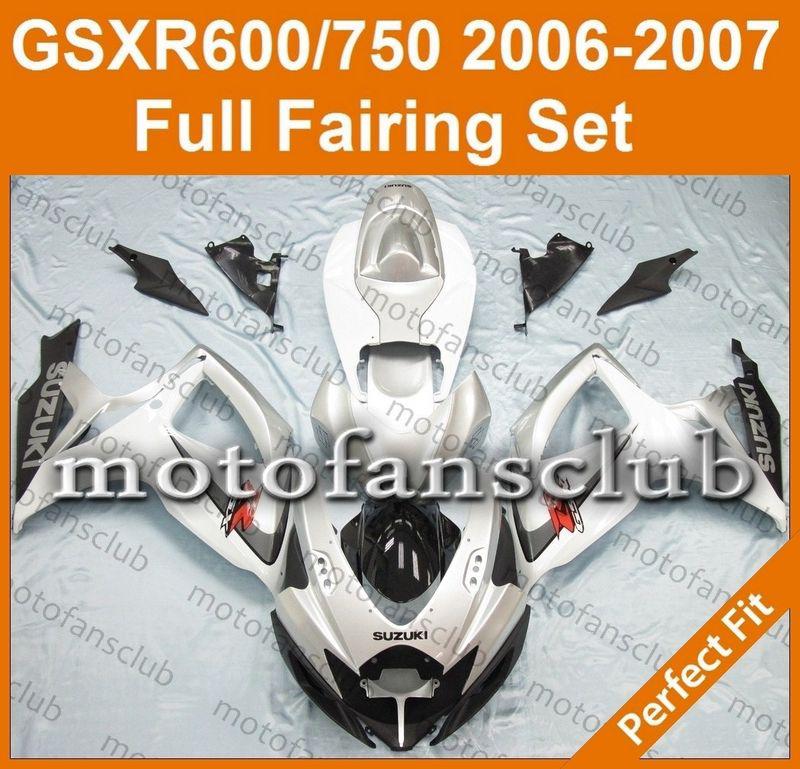 Fit suzuki gsxr 750 gsxr 600 06 07 gsx-r 2006 2007 fairing bodywork k6 #16 b