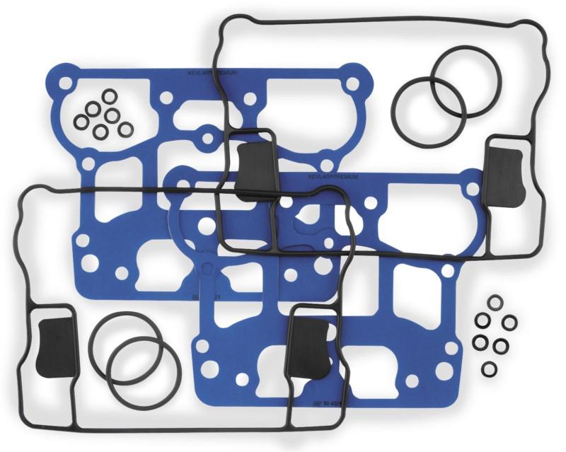 S&s cycle die cast rocker covers gasket kit - 4-1/8in. bore  90-4111