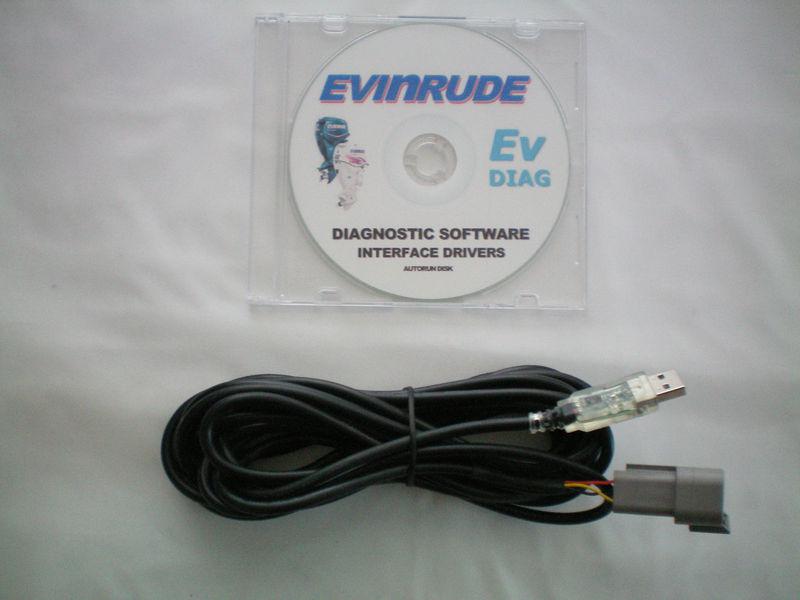 Evinrude e-tec / etec / ficht diagnostic system cable kit  