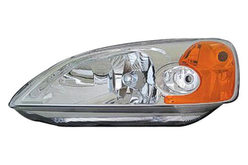 Replace ho2518102 - 01-03 honda civic front lh headlight lens housing