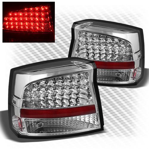 09-10 charger led perform tail lights rear brake lamps replacement upgrade