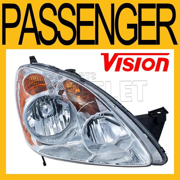 05-06 honda jap built crv cr-v head light lamp right assembly new replacement rh