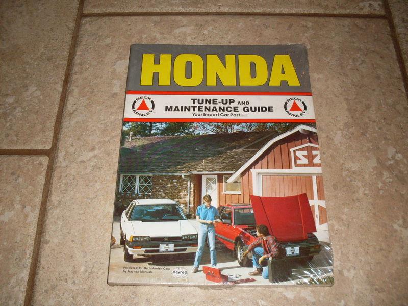 Honda  beck arnley / haynes manual from 1984 - new in plastic  rare find