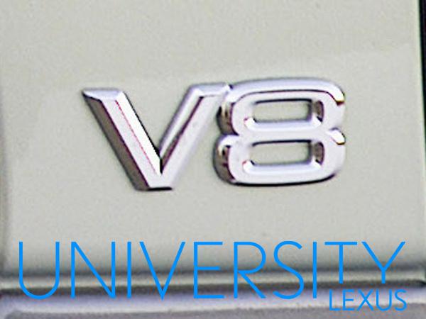 New oem original equipment 1998-2007 lexus lx470 rear trunk logo emblem "v8"