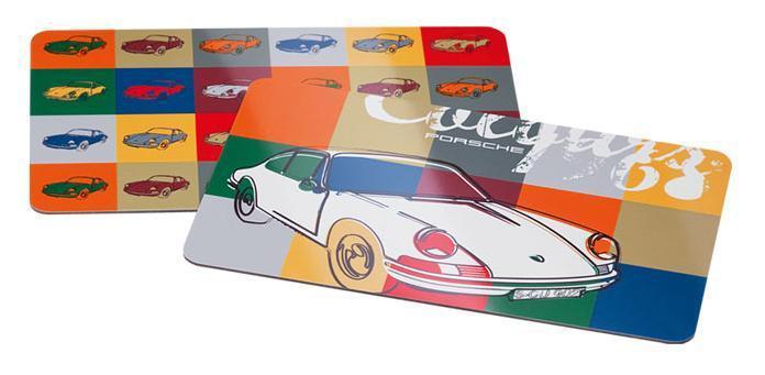 Porsche 1968 breakfast trays! new!!