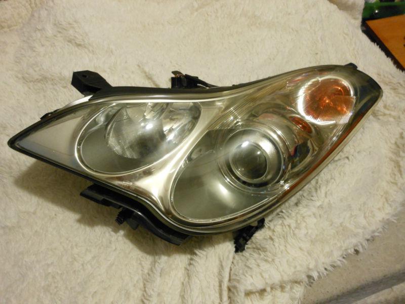 2009 infinity ex35 non-xenon lt. headlight