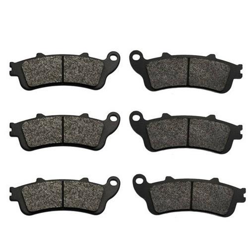 2010 2011 honda gl1800 gl1800a goldwing kevlar carbon front + rear brake pads