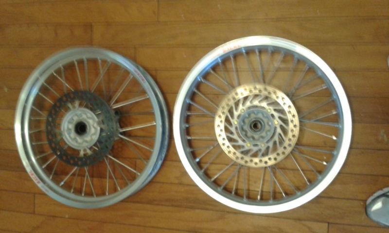 Cr, crf, honda, flat track wheels, excel