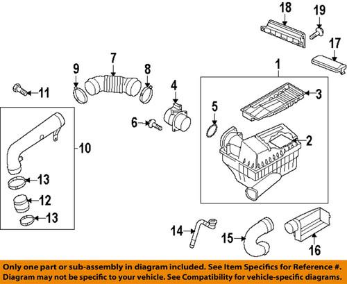 Volkswagen oem 357129625a air intake-air mass sensor seal