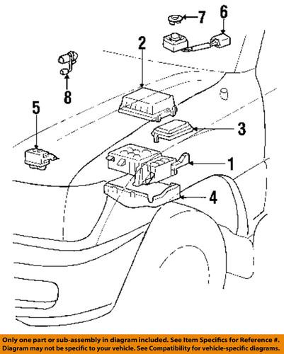 Toyota oem 8967247010 fuel injection idle air control valve