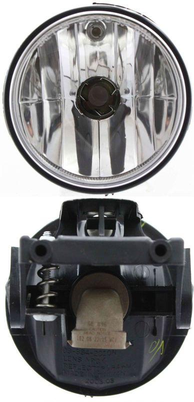 Driving fog light lamp assembly fits driver left or passenger right side