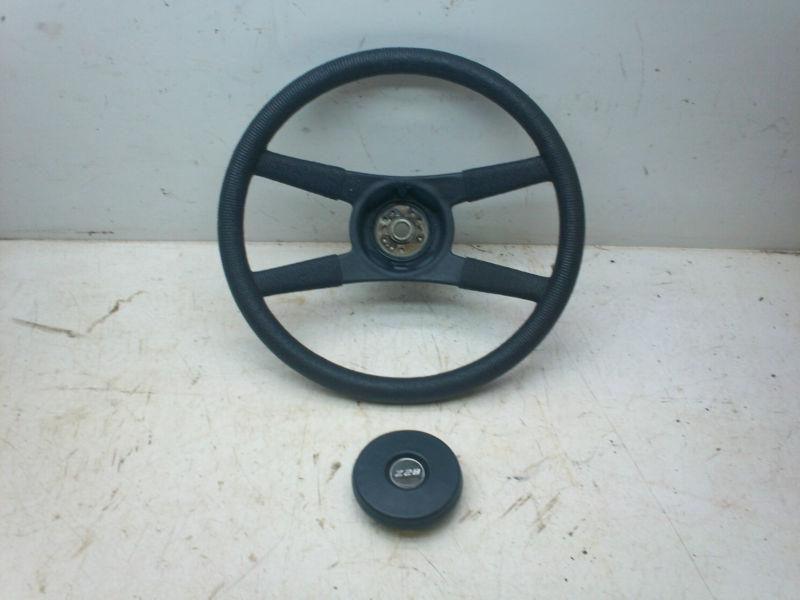 70-81 camaro z28 blue steering wheel rope style