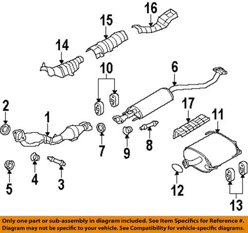 Nissan oem 200748h30a exhaust bolt/spring/exhaust manifold bolt & spring