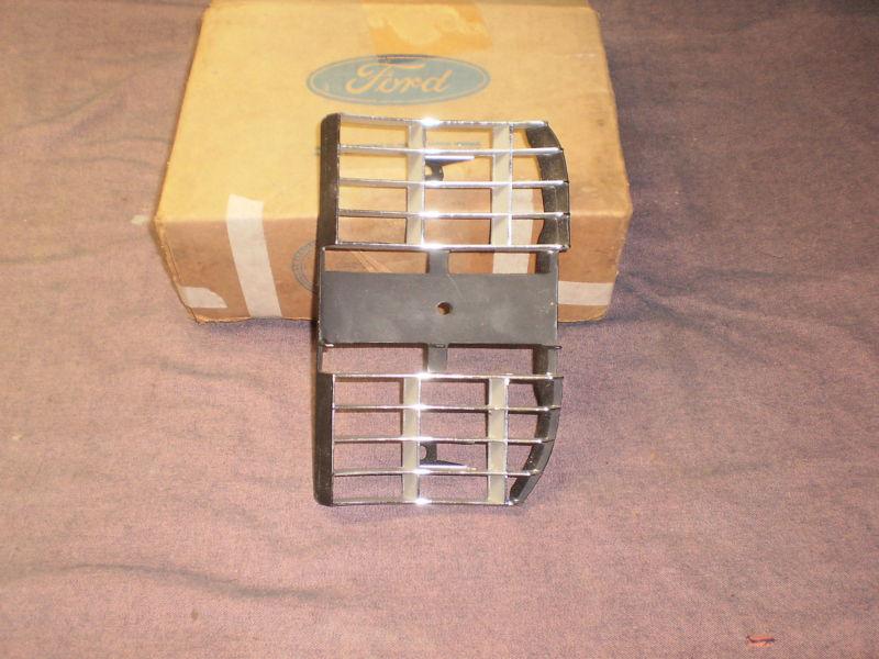 Ford 69 fullsize xl, ltd outer grille lh orig. ford nos