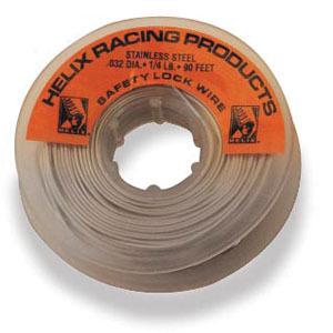 Helix racing safety wire 0.032 inx90 feet stainless steel