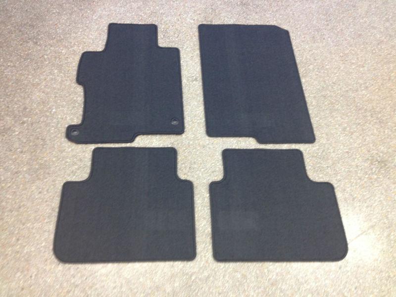 2013 2014 honda accord 4dr carpet floor mat set. black nh167l