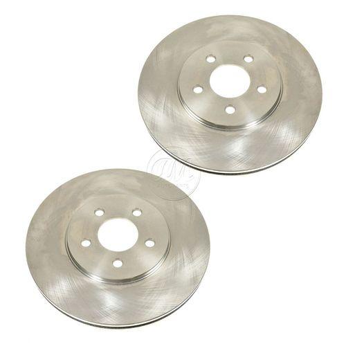 Disc brake rotor front pair set for stratus sebring cirrus breeze new