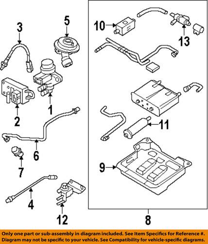 Ford oem f87z9f485ba emission-egr tube connector