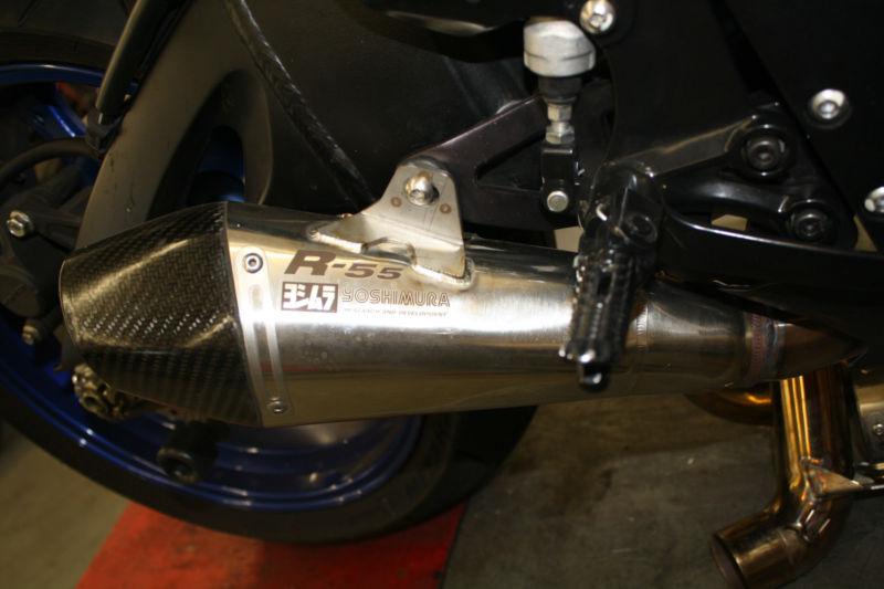 Custom exhaust - this example is 2007 gsxr 750 and 2008 gsxr 600