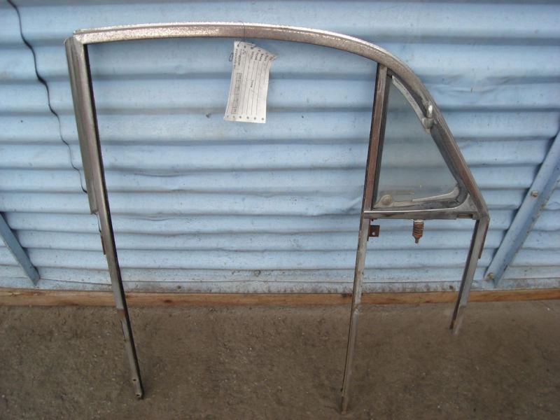 Porsche 356 b c sc door window glass vent frame right 356b 356c 356sc coupe t6 