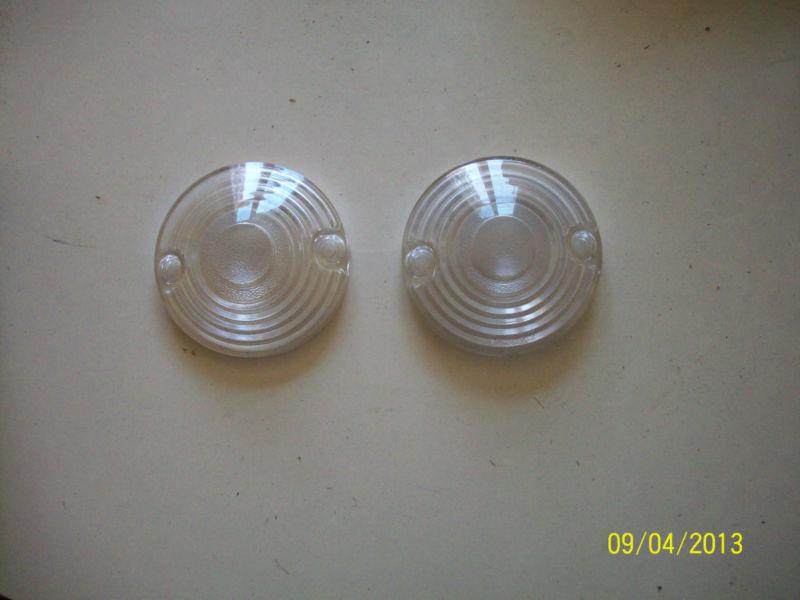 1954 plymouth parking lens and back-up set  nos   