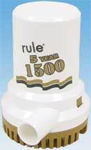 Rule industries 1500 gph gold series 12 volt bilge pump 04