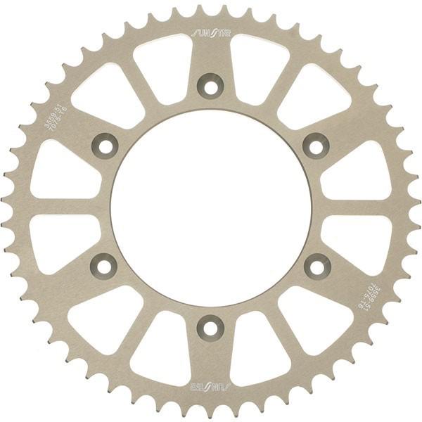 Sunstar aluminum works triplestar rear sprocket 50 tooth fits 90-93 suzuki dr250