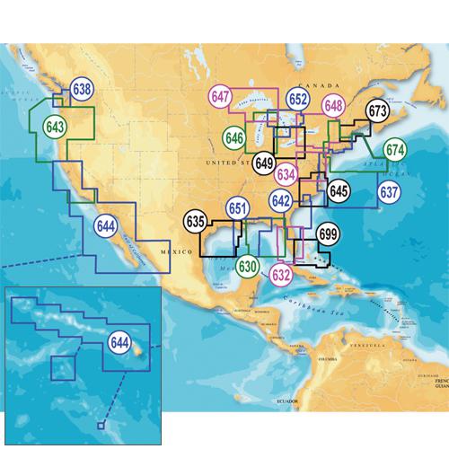 Navionics west gulf of mexico msd/635p+