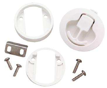 Seachoice 35521 slam latch white