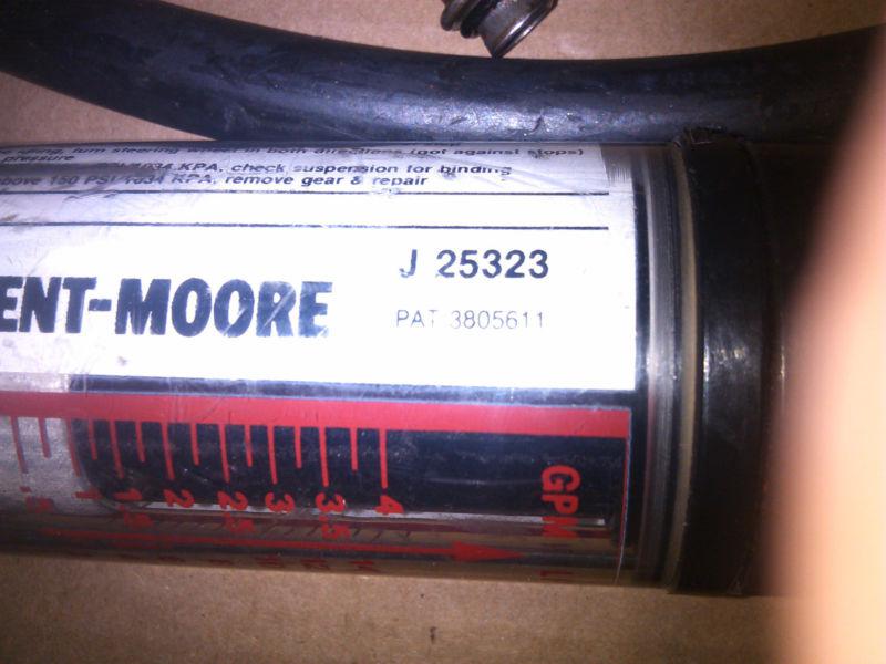 Kent moore tools j-25323-b power steering analyzer/with adapter