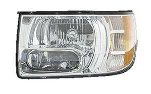 Remanufactured front, left side (driver side) head lamp assembly in2518100r