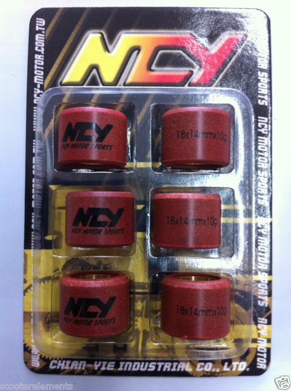 Gy6 150cc high performance ncy 10g roller weights 18*14mm