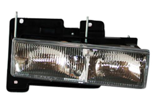 Tyc 20-1668-00 - 1992 chevy blazer 15034930 right replacement headlight assembly