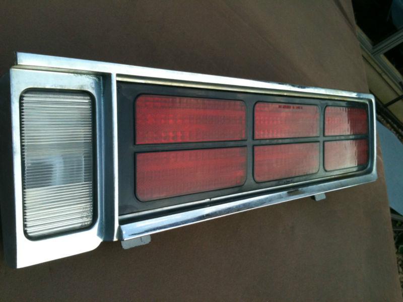 Chevy caprice 86 87 88 89 90 1986-90 tail light passenger rh right