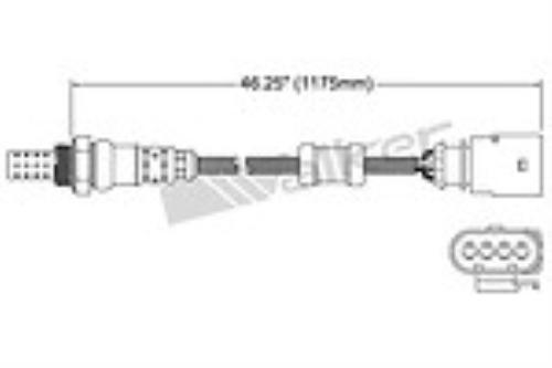 Walker products 250-24762 rear oxygen sensor