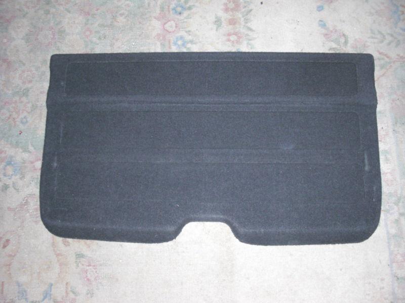 Cargo cover crx si, 1988-1991 oem parts, black, for edm / jdm rear seat shelf