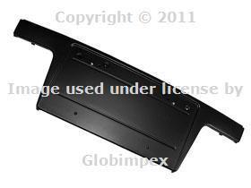 Bmw e38 license plate bracket front genuine new + 1 year warranty