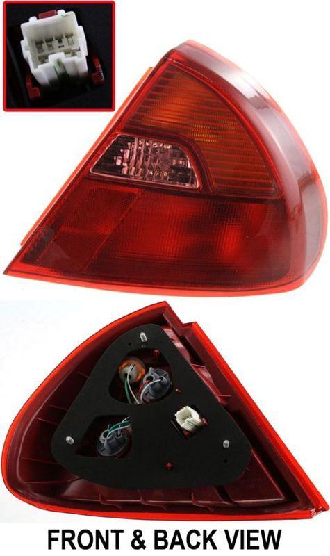 Tail light brake lamp rear assembly passenger's right side rh