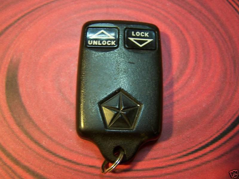 Keyless remote 94 95 96 dakota 96 97 dodge ram 56007049 fcc: gq43vt7t