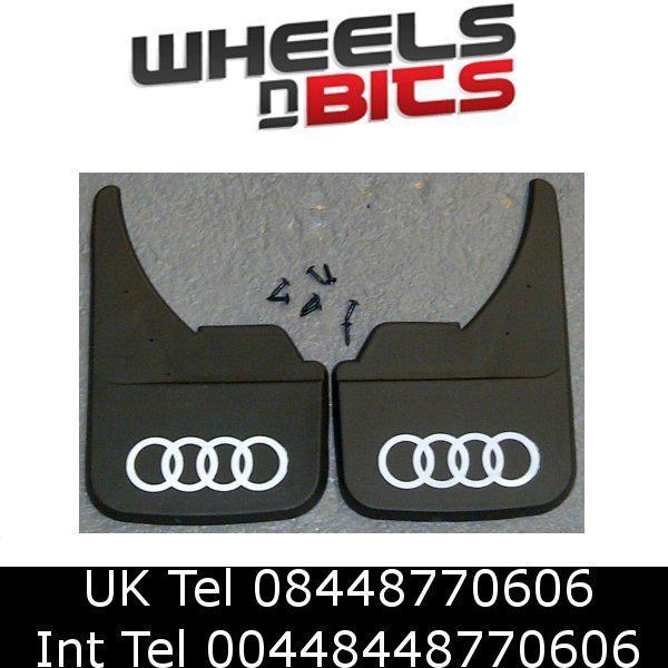 Mud flaps to fit audi a1, a2, a3,a4,a6,a8 tt mudflaps splash guards hoops