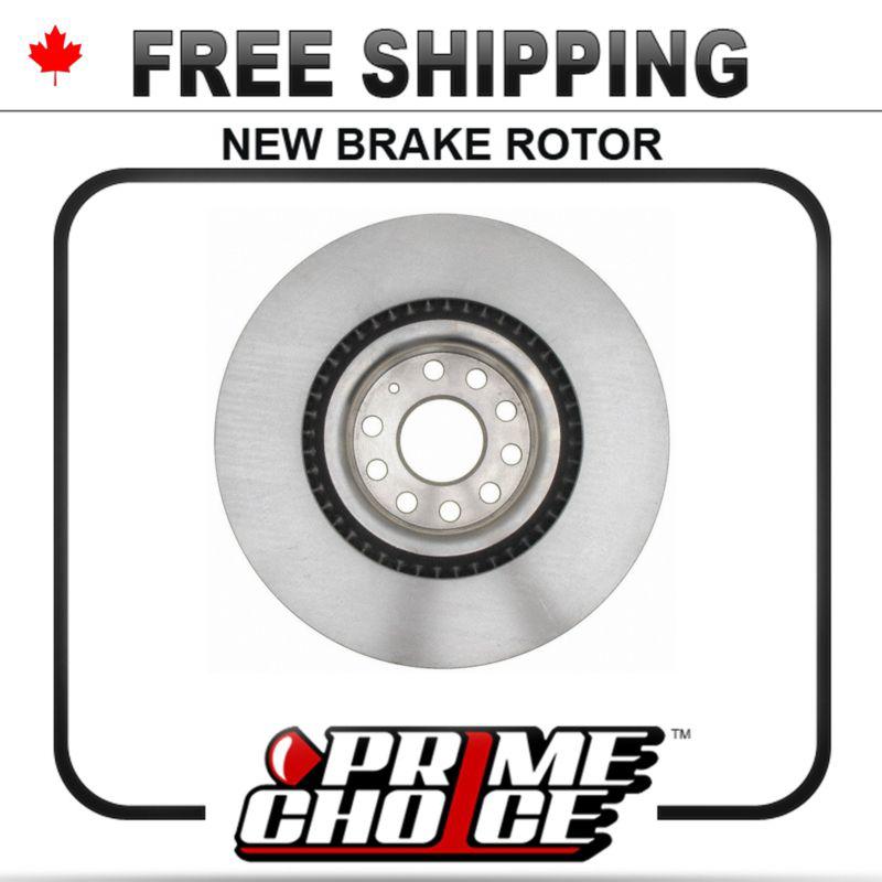 1 premium new disc brake rotor for front fits left driver / right passenger side