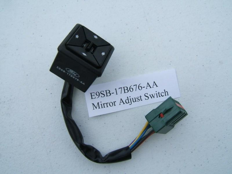 New - oem ford e9sb-17b676-aa power mirror adjust switch