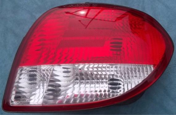 2000 right side hyundai tiburon tail light lens assembly