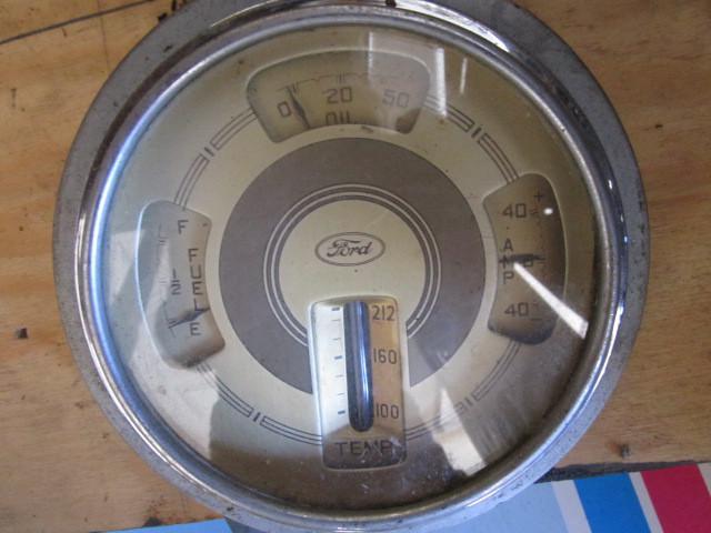 1937 ford speedometer and instrument panel