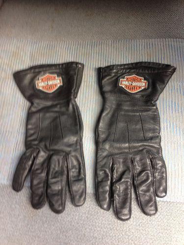 Harley davidson leather motorcycle gloves xl