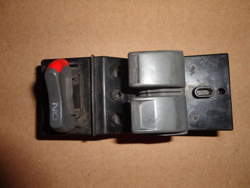 1996 - 2000 honda civic ex eg coupe power window switch oem gray driver 